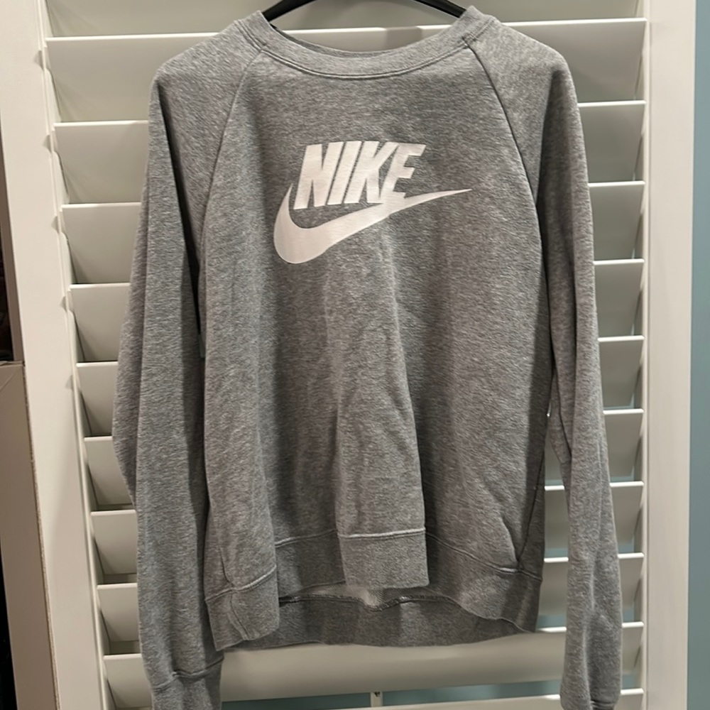 Grey Nike pullover